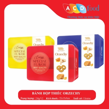 BÁNH HỘP THIẾC ORZECHY